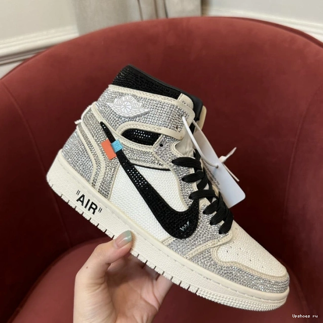 Diamond Designed Jordan Shoes 0312